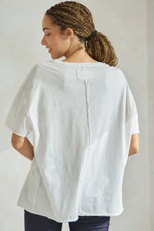 Women's The Essential Raw Edge Tee style 2