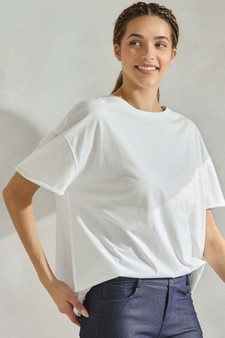 Women's The Essential Raw Edge Tee style 3