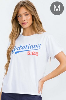 Fruit Of The Spirit Graphic Cotton T-Shirt (M only)
