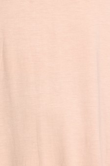 Women's 3/4 Sleeve Tunic with Hidden Pockets style 5