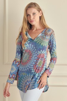 Women’s Bohemian Long Sleeve Tunic