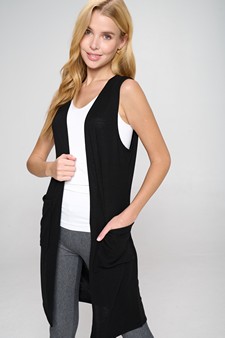 Women’s Layering Essential Sleeveless Knit w/Pockets