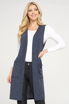 Women’s Layering Essential Sleeveless Knit w/Pockets