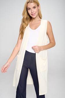 Women’s Layering Essential Sleeveless Knit w/Pockets