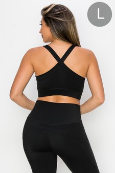 Women’s Full Coverage Buttery Soft Activewear Sports Bra (Large only)
