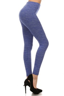 Royal Blue- Fleece Leggings [Athleisure pants]