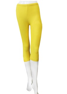 COLOR DENIM CAPRI LENGTH JEGGINGS style 5