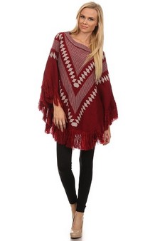 Lady's Fashion Poncho