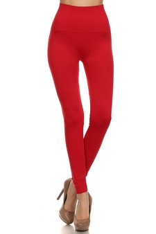 Solid High Waist Leggings wt/5½