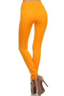 High Waisted Seamless Fleece Leggings with Tummy Control style 3
