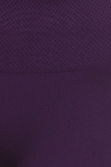High Waisted Seamless Fleece Leggings with Tummy Control style 5