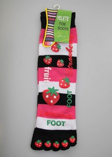 PLAYFUL AND FLIRTY TOE SOCKS style 12