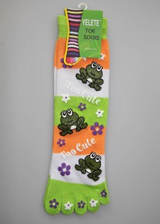 PLAYFUL AND FLIRTY TOE SOCKS style 4