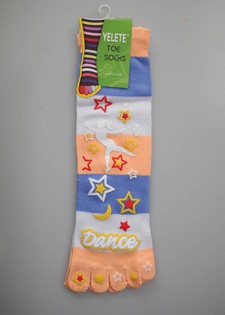 PLAYFUL AND FLIRTY TOE SOCKS style 7