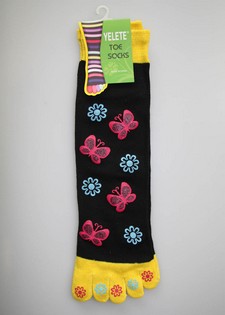 PLAYFUL AND FLIRTY TOE SOCKS style 9