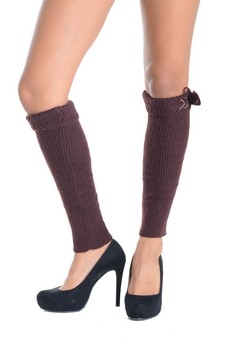 Lady's Arrows w/ Rhinestones and Pom Poms Fashion Designed Leg Warmer style 3