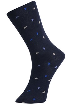 Men's Confetti Cotton Blended Dress Socks style 3