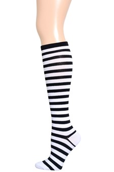 Mini-stripe Knee high Socks! style 2