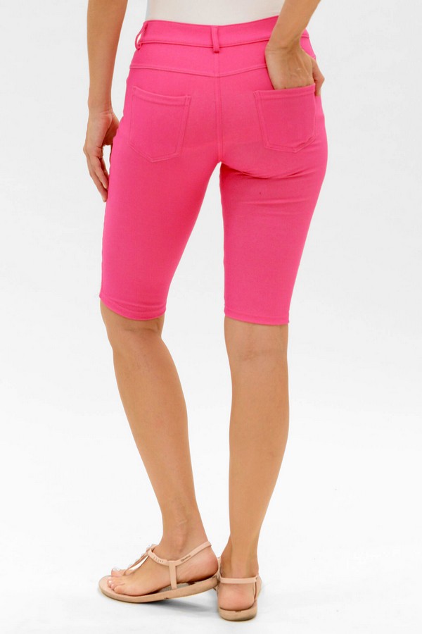 Women's 5 Pocket Classic Bermuda Shorts 