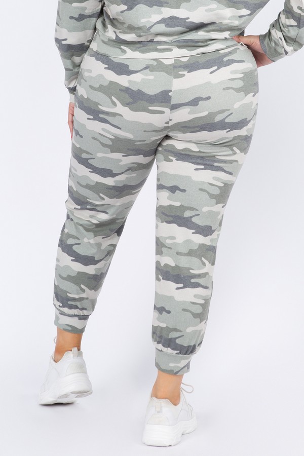 Women's French Terry Vintage Camo 