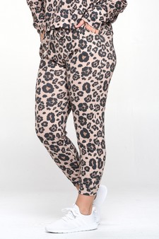 Women’s We Love Leopard Loungewear Joggers style 2