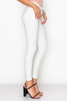 Women's Cotton-Blend 5-Pocket Skinny Jeggings (XS only) style 2