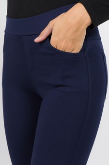 Lady's 4 Pocket Ponte Pants (Medium only) style 4