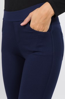 Lady's 4 Pocket Ponte Pants (Small only) style 4