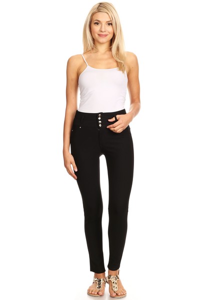Hi-Waist Super Skinny pants - Wholesale - Yelete.com