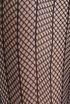 Lady's Sensual Arrow Mesh Fashion Designed Fishnet Pantyhose style 4