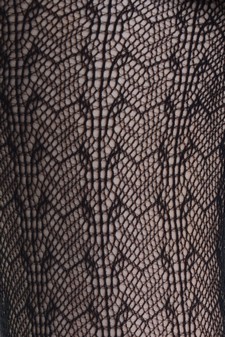 Lady's Rapture with Scale Pattern Fashion Designed Fishnet Pantyhose style 4