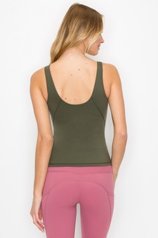 Women’s Body Mold Buttery Soft Full-Length Activewear Tank style 3