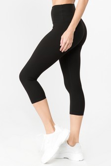 Women's Buttery Soft Capri Activewear Leggings (XS only) style 2