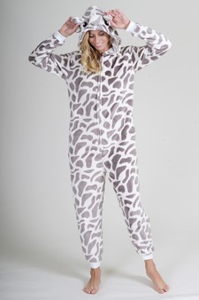 Plush Giraffe Animal Onesie Pajama Costume (6pcs L/XL only) style 2