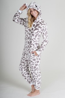 Plush Giraffe Animal Onesie Pajama Costume (6pcs L/XL only) style 5