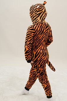 Kid's Plush Tiger Animal Onesie Pajama (6 pcs Medium only) style 2