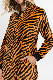 Plush Tiger Animal Onesie Pajama Costume style 5
