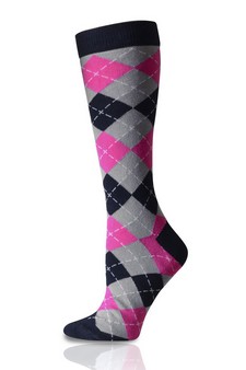 Cotton Republic® Argyle Print Men's Dress Socks style 3