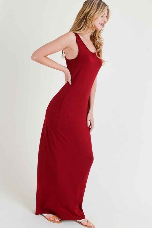 Women's Sleeveless Maxi Dress - Wholesale - Yelete.com