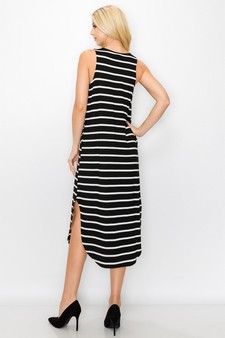 Women’s Casual Days Striped Maxi Dress style 3