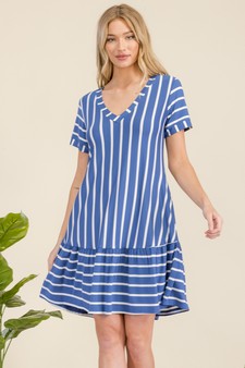 Women’s Tailored To Me Striped Dress style 2
