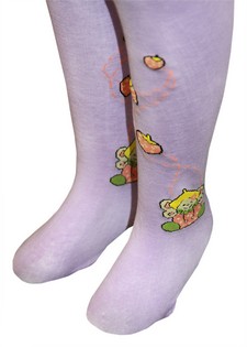 CHILDREN'S PRINTED COTTON TIGHTS style 8