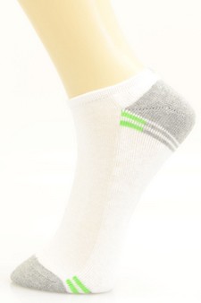Men's 3 Pack Sports Crew Socks - Closeout Items style 3