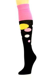Knee High Socks w-Bubble Design style 3