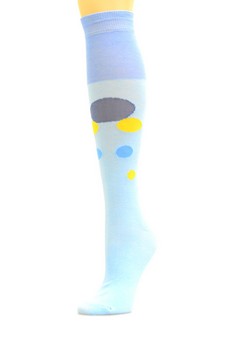 Knee High Socks w-Bubble Design style 4