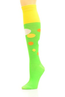 Knee High Socks w-Bubble Design style 6