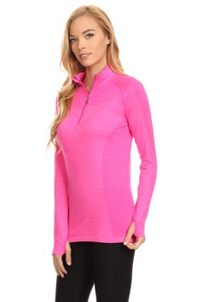 Seamless Active Living Pull Over Top style 2