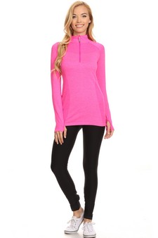 Seamless Active Living Pull Over Top style 6