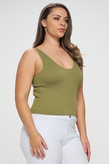 Women’s Your New Go-To Reversible Ribbed Seamless Tank style 2