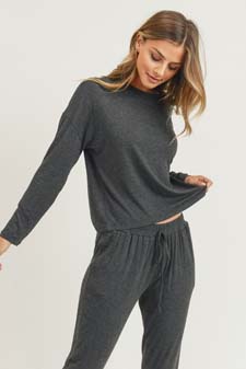 Women’s Long Sleeve Top and Jogger Set style 4